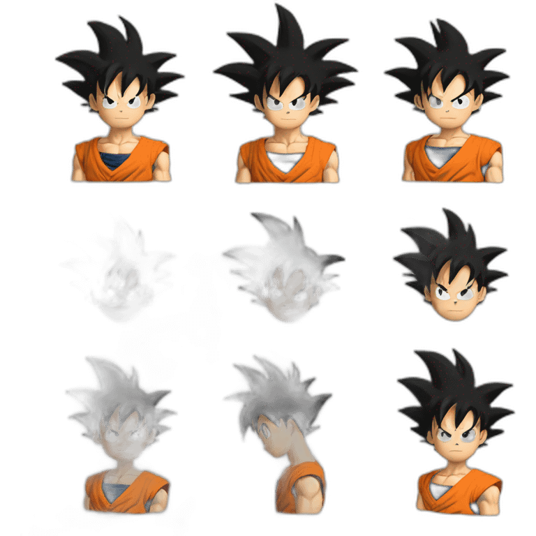 Goku max forms emoji