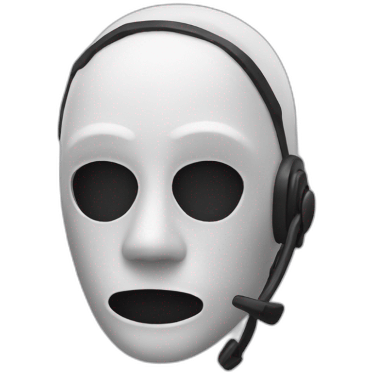 hotline mask  emoji