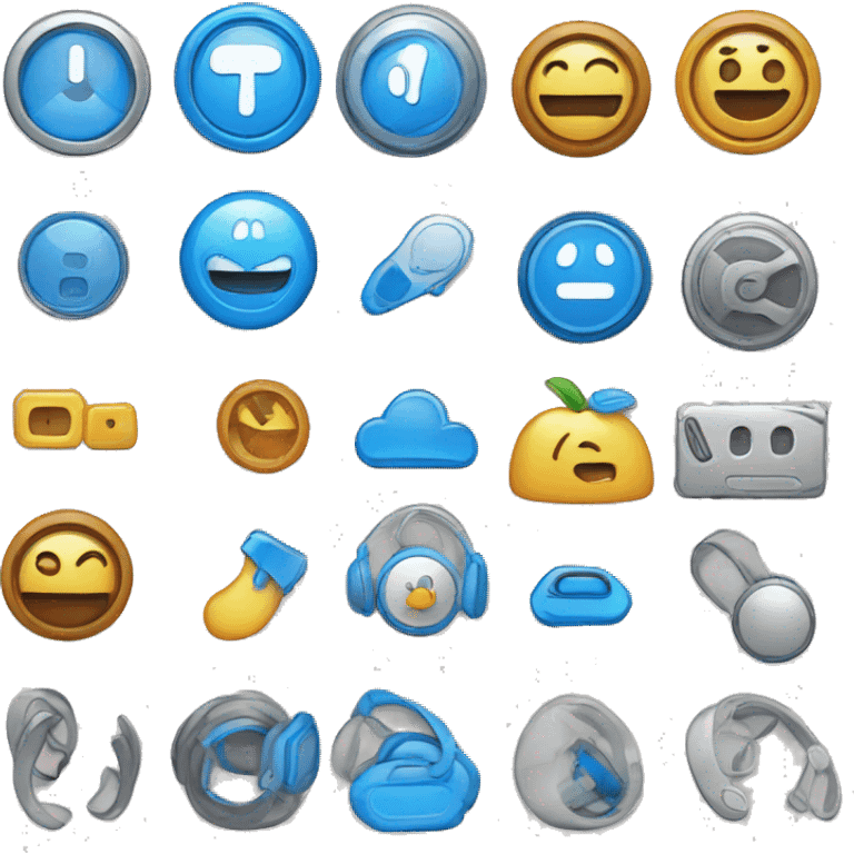 Bluetooth icon settings emoji