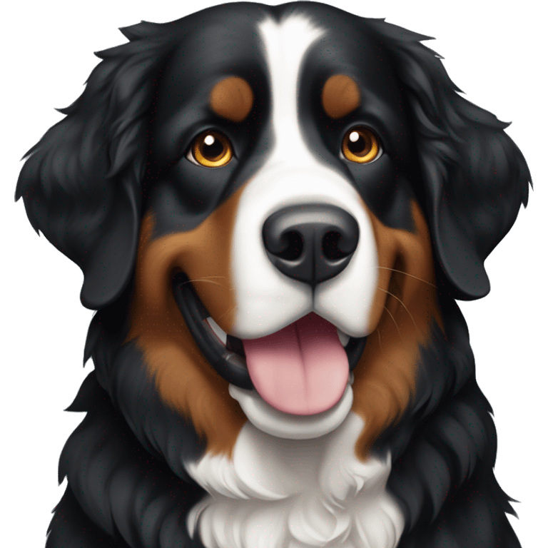 Bernese mountain dog emoji