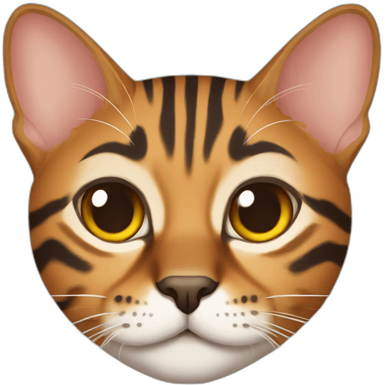 Bengal cat emoji