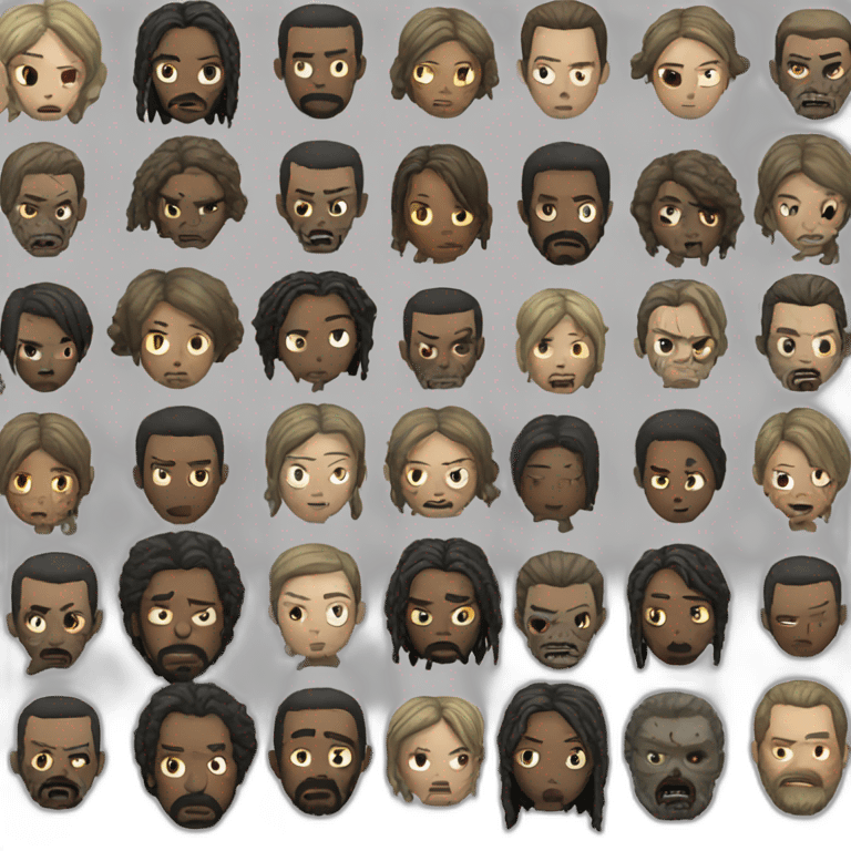 the walking dead emoji