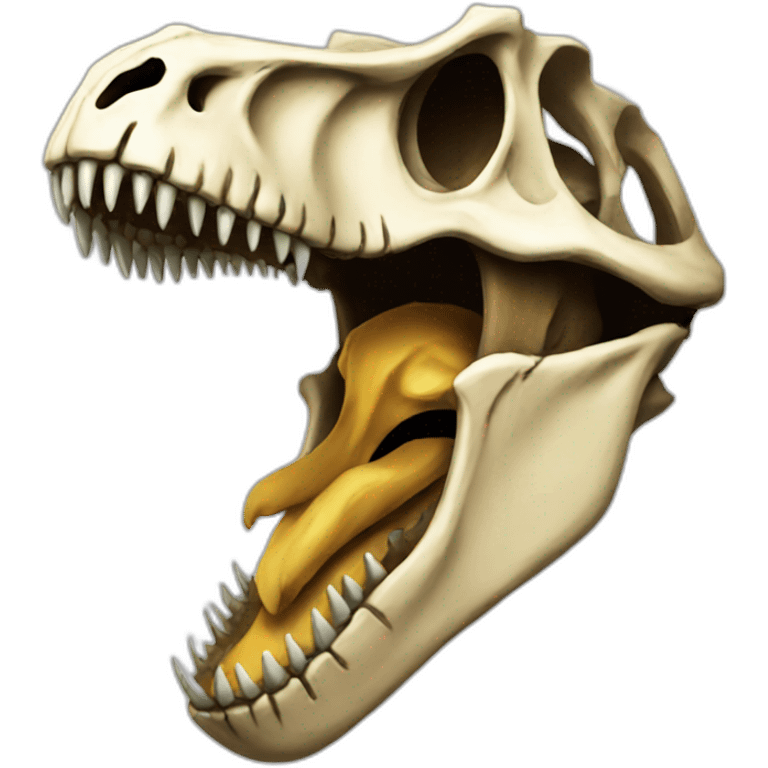 trex skull emoji