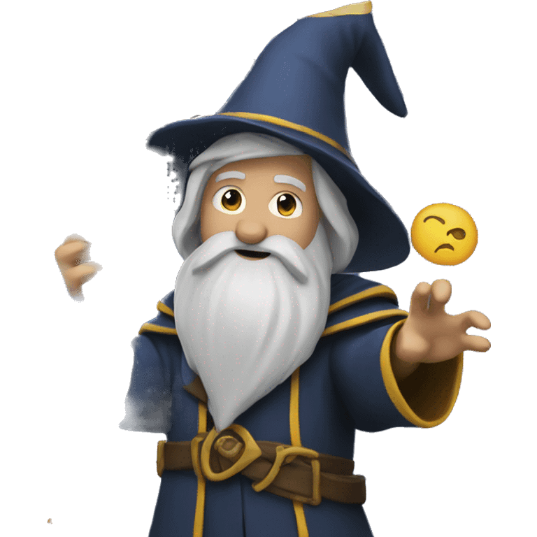 Wizard time emoji