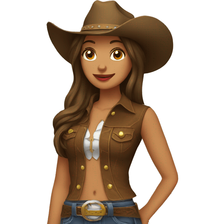 cowgirl hats emoji