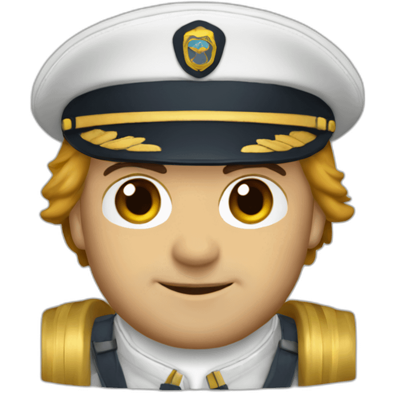 captain pilot epaullette emoji