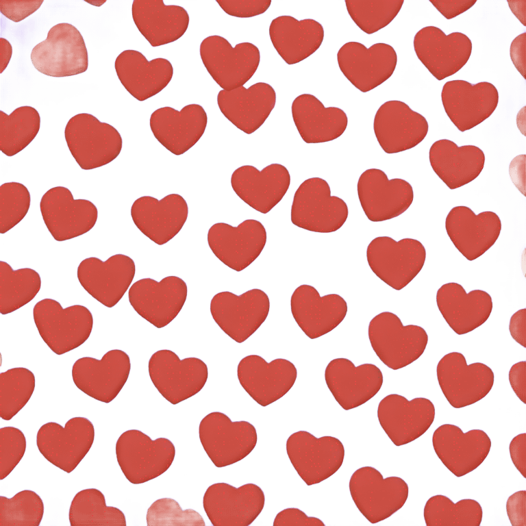 Heart with leo print  emoji