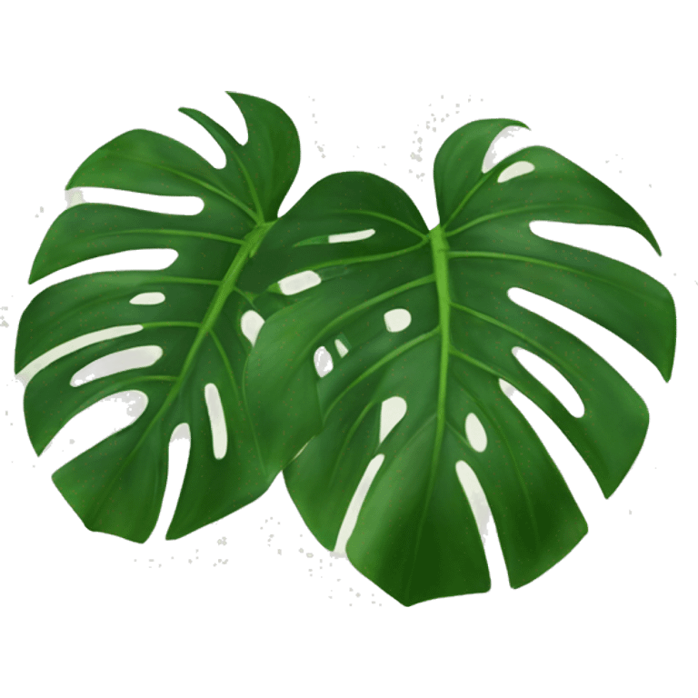 Monstera deliciosa emoji