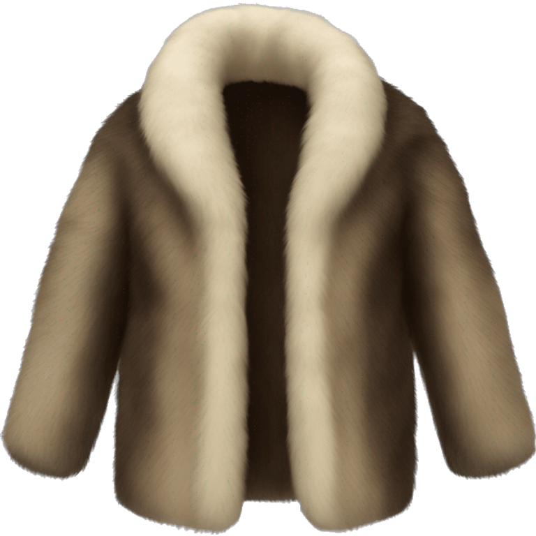 Fur coat made from sable fur  emoji