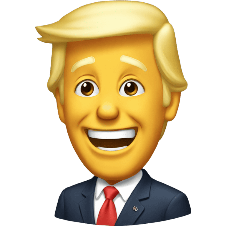 trump laugh emoji