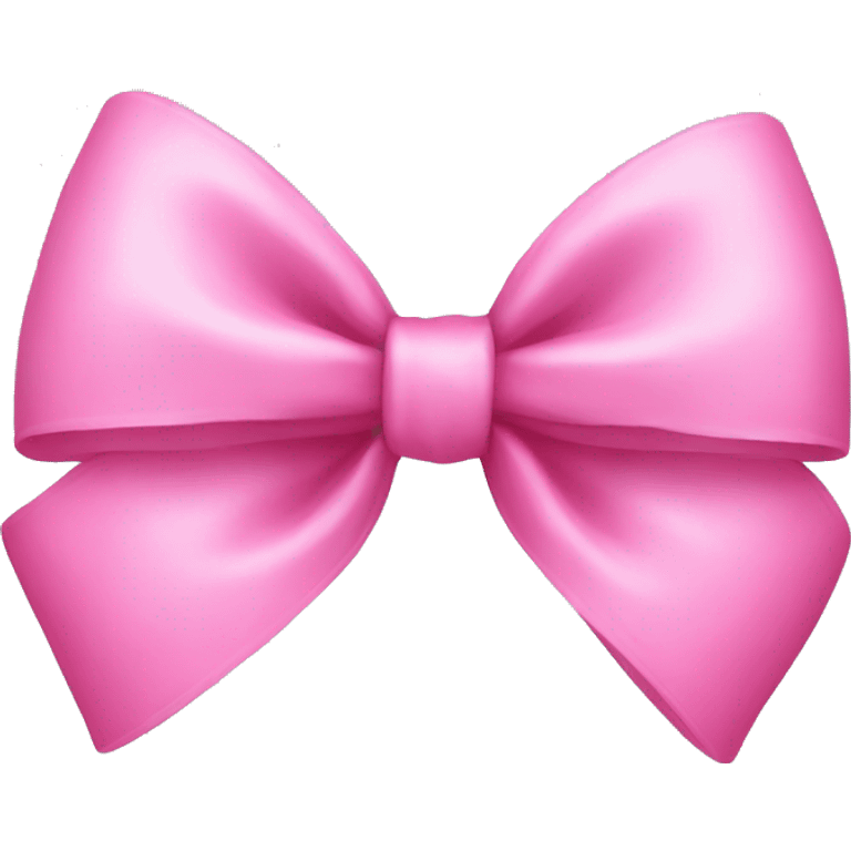 pink girly bow emoji