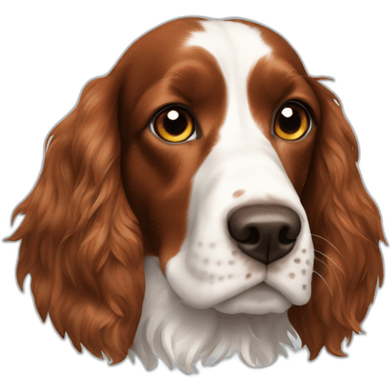 Welsh springer spaniel  emoji