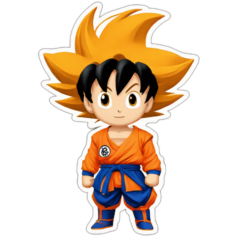 son goku with tail emoji