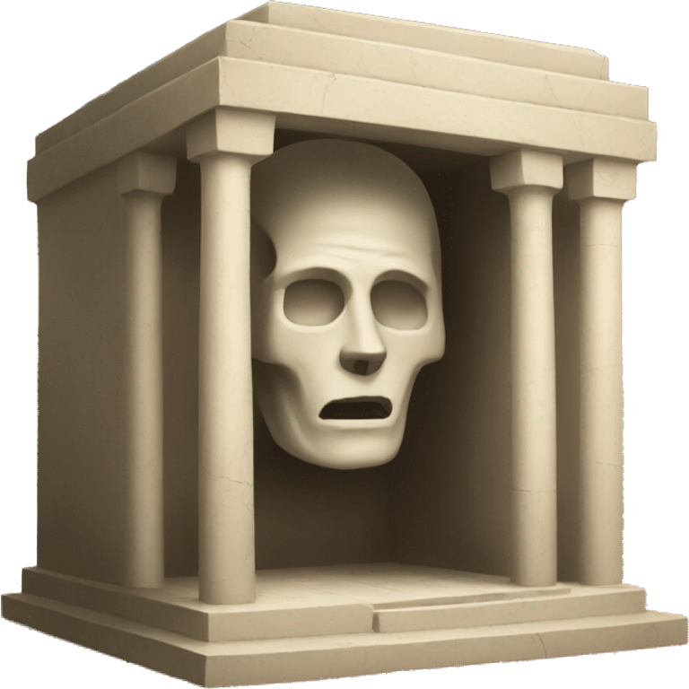 the tomb emoji