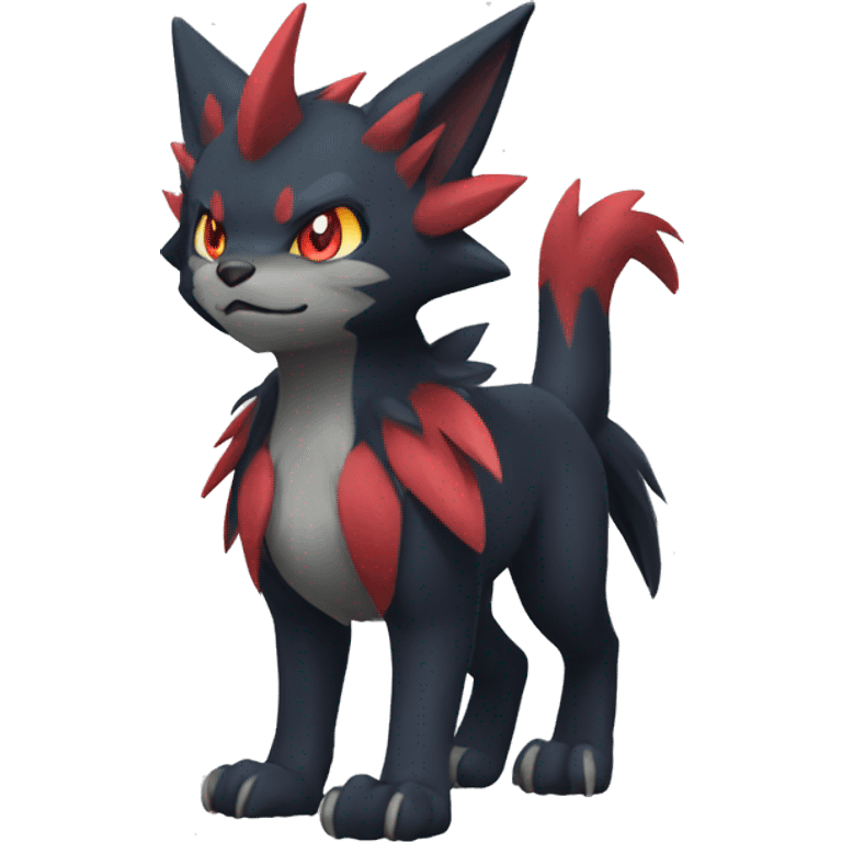 Nargacuga-Litten-Zoroark full body emoji