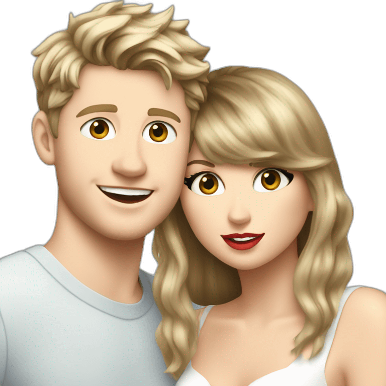 niall horan and taylor swift emoji