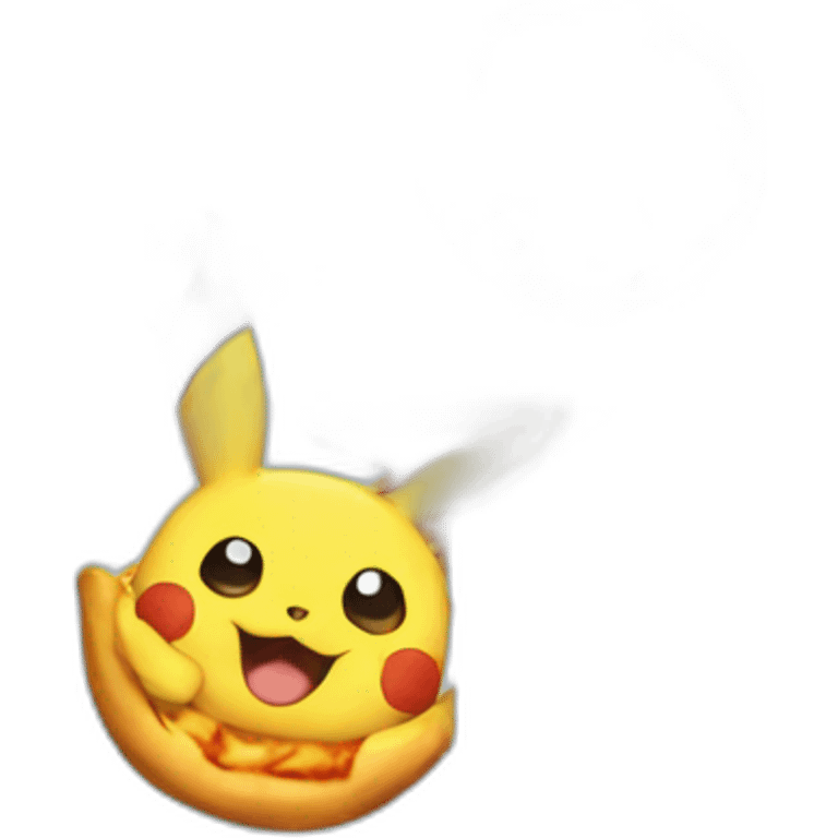 pikachu pizza emoji