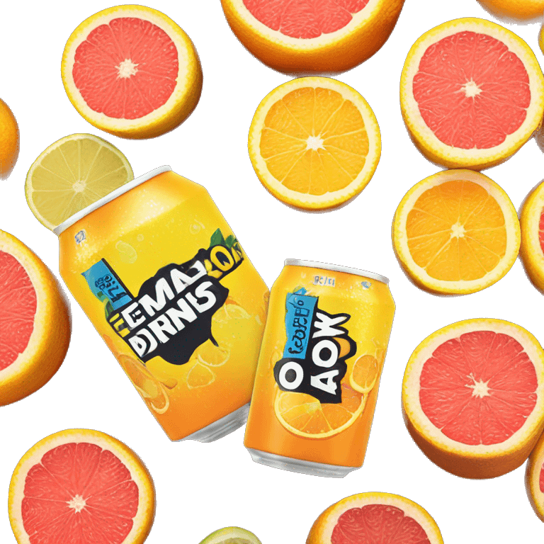 citrus explosion energy drink - The ideal combination of lemon, orange and grapefruit provides a refreshing taste that will wake you up emoji