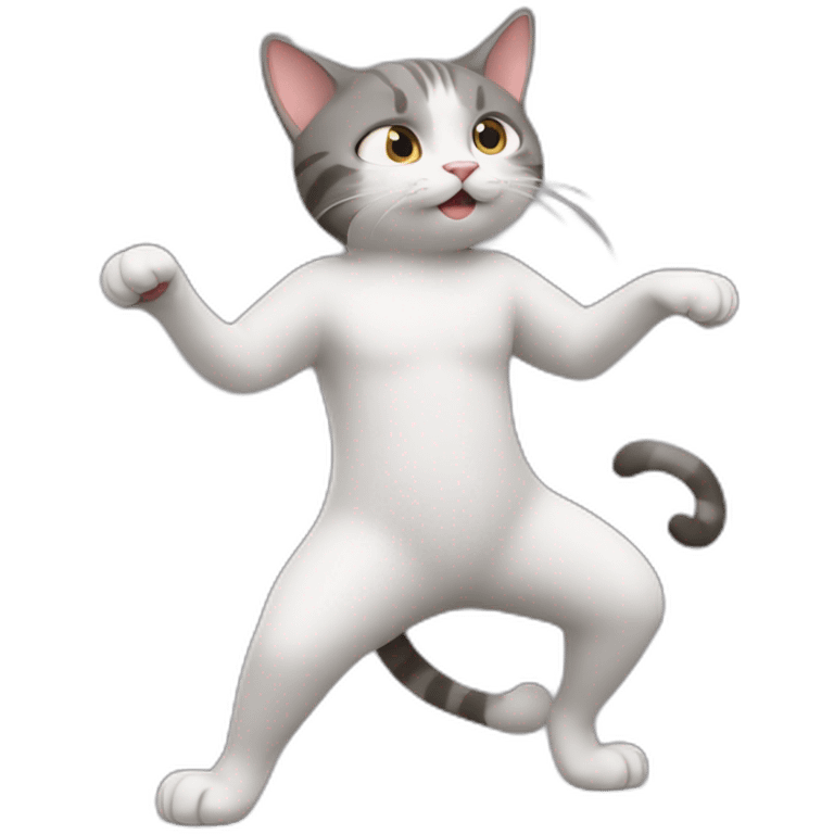 Cat dance the macarena emoji