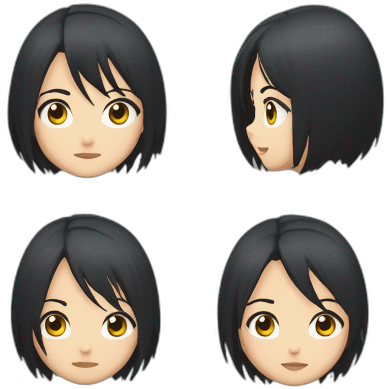 Mikasa Ackermann emoji