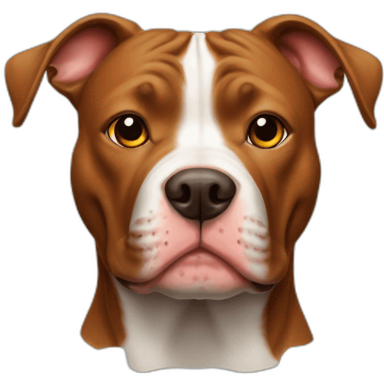 pitbull irish red nose emoji