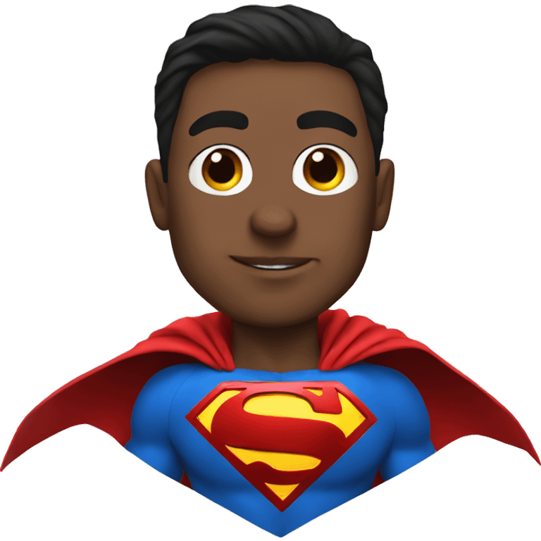 Me as super man emoji