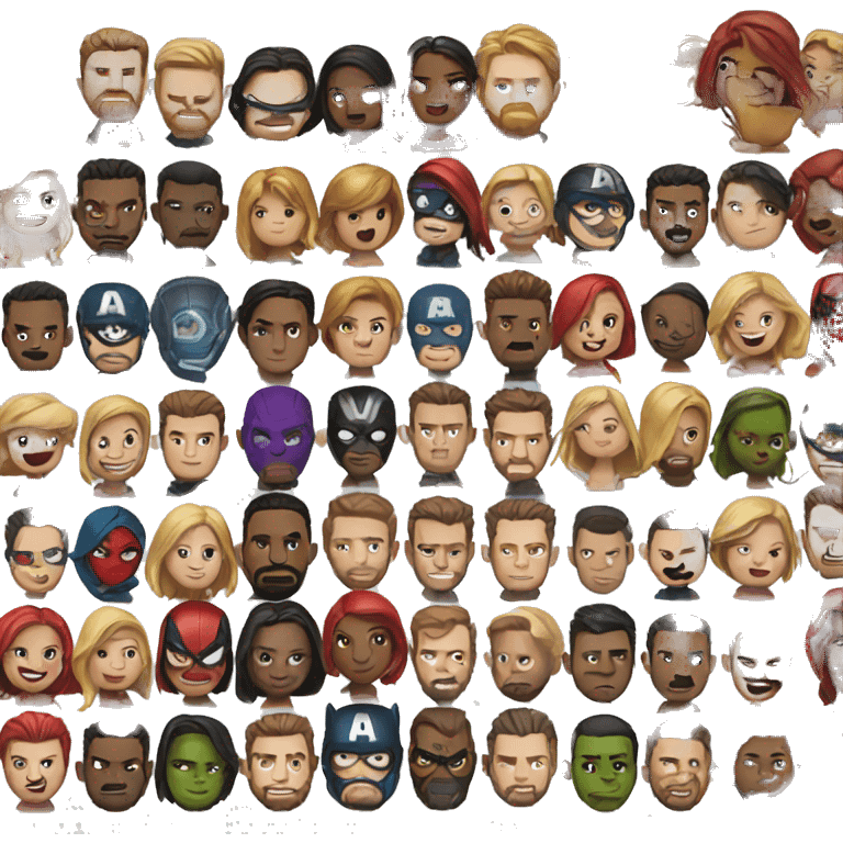 marvel emoji emoji