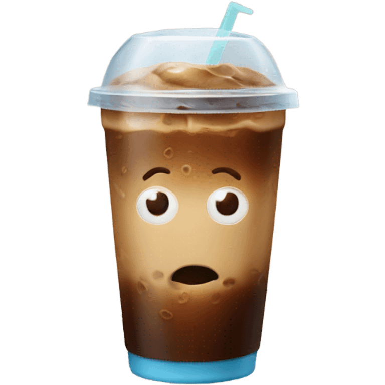 iced coffee emoji