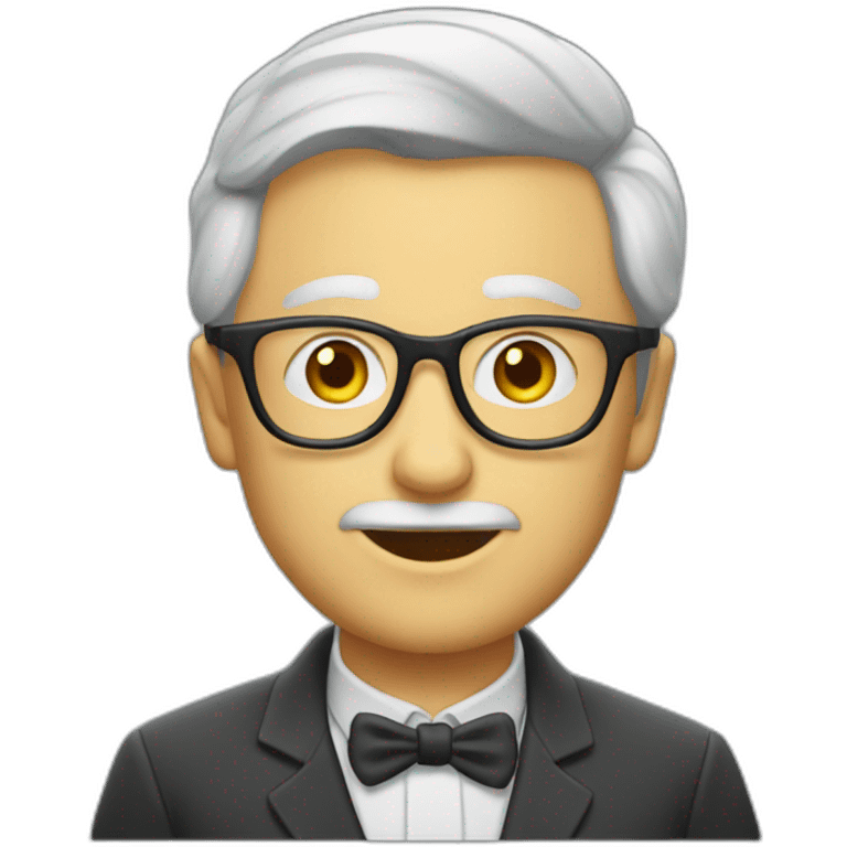 oskar wolny nerd emoji