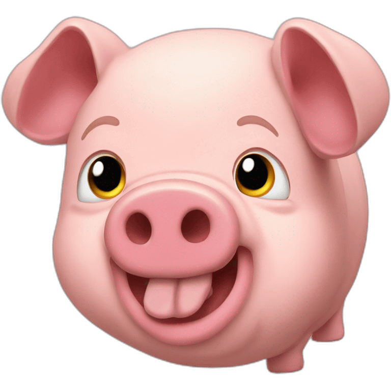 Cochon tug emoji