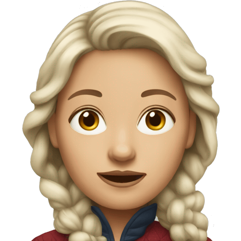 Norwegian woman emoji