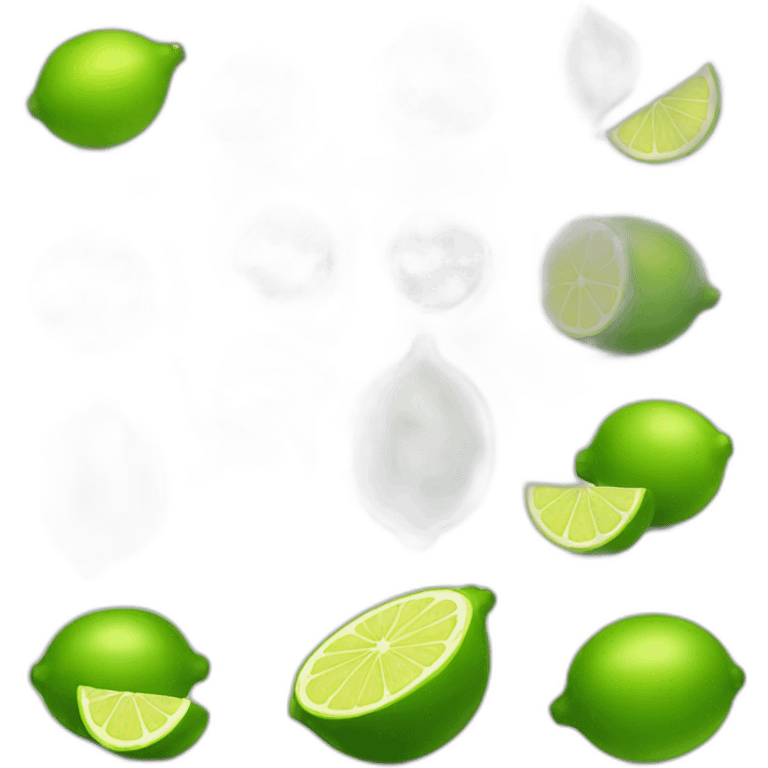 Green lemon emoji