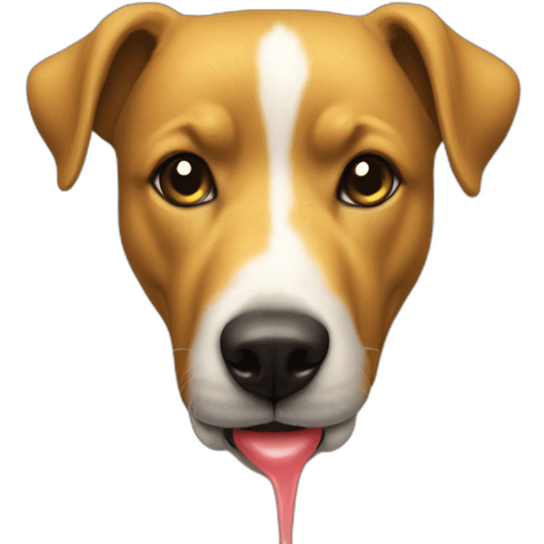 Un chien qui urine emoji