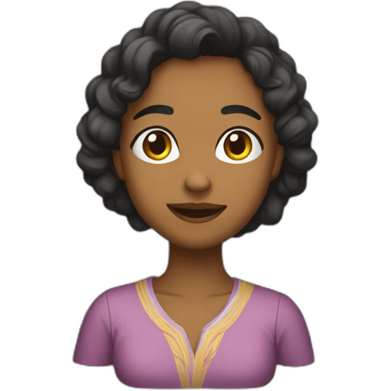 Yaya asustada emoji