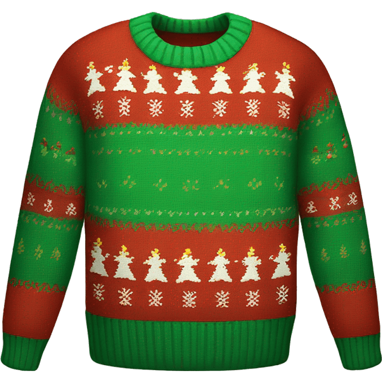 christmas sweater emoji