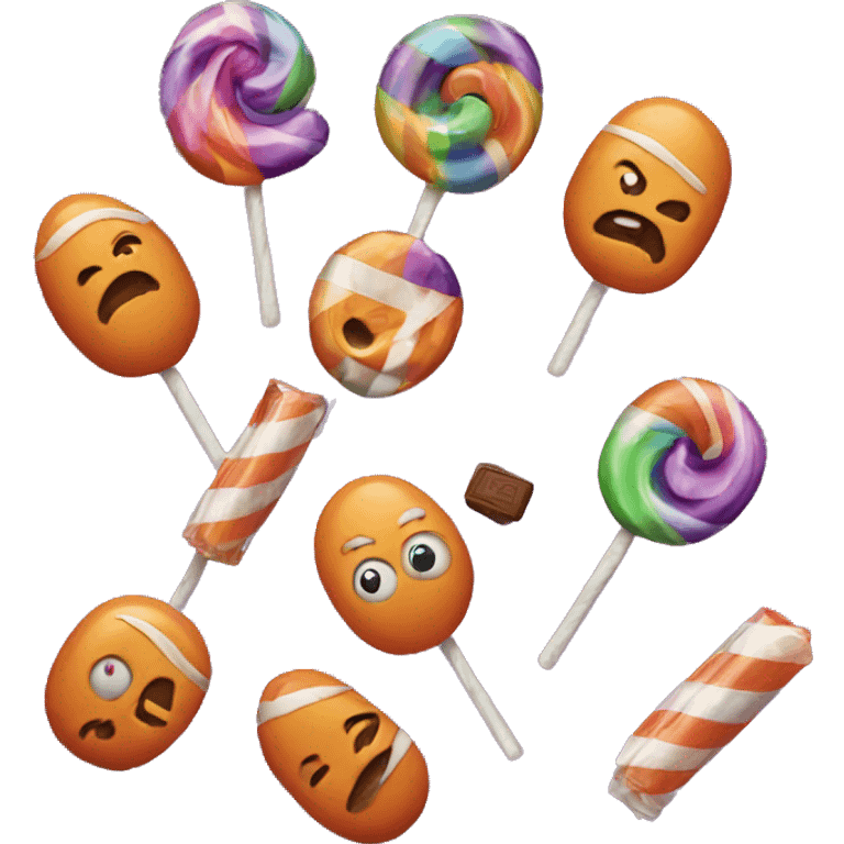 Halloween candy  emoji