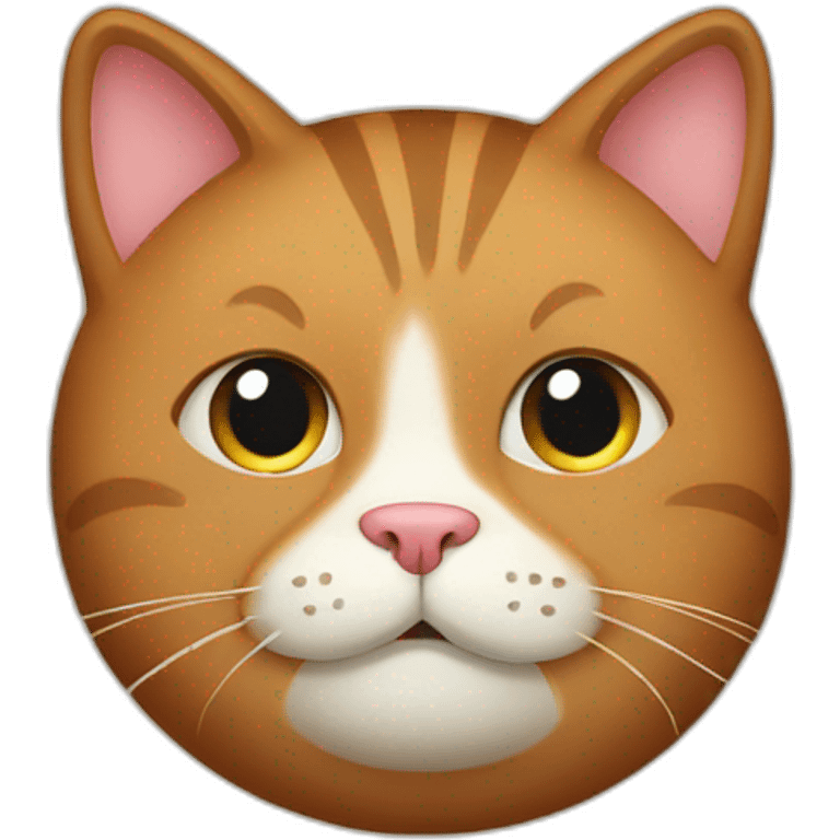 brown fat cat emoji