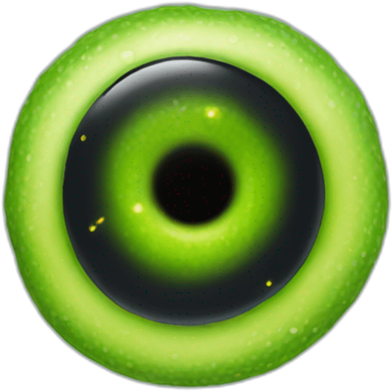 lime black hole emoji