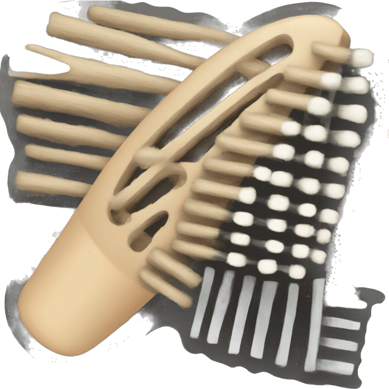 Hairbrush emoji