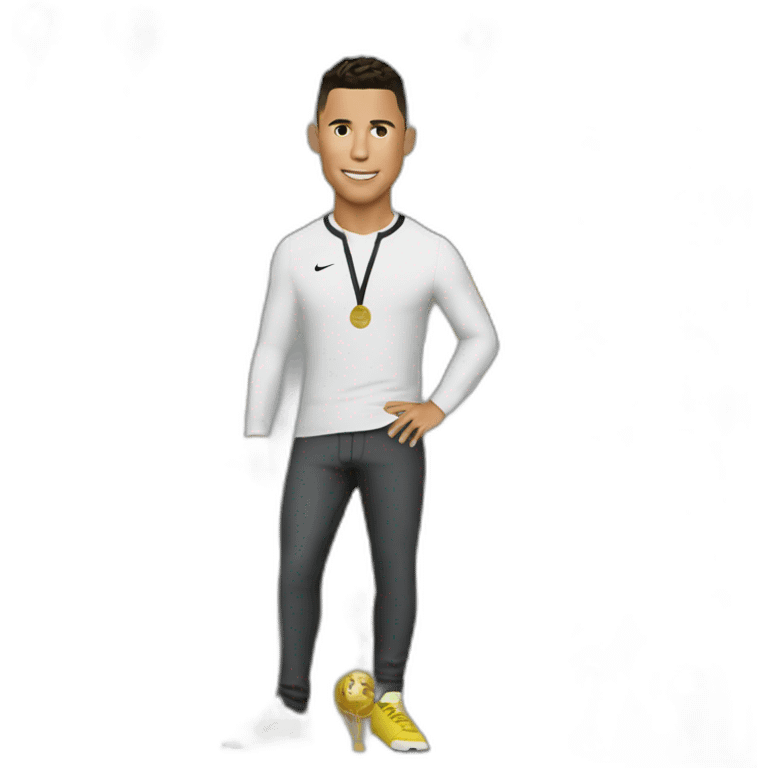 Ronaldo ballon d’or emoji