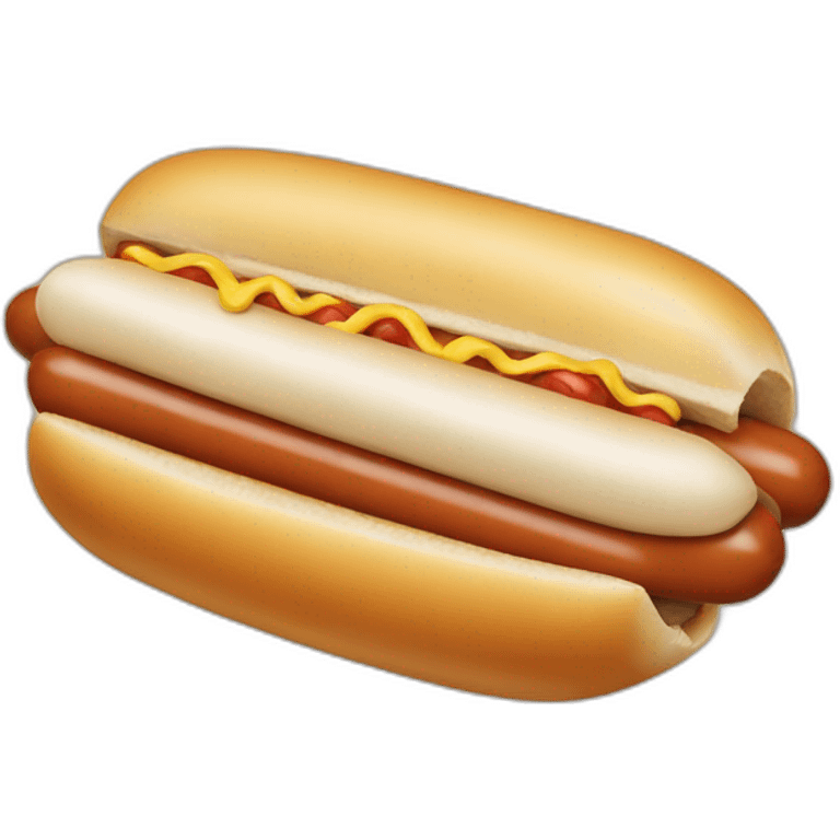 Hotdog emoji