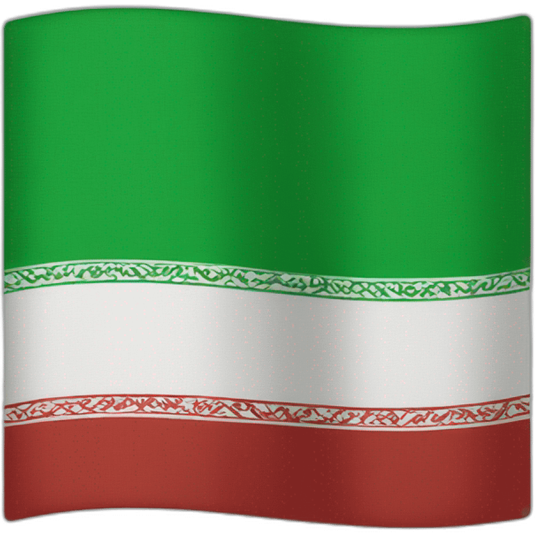 Chechen flag emoji