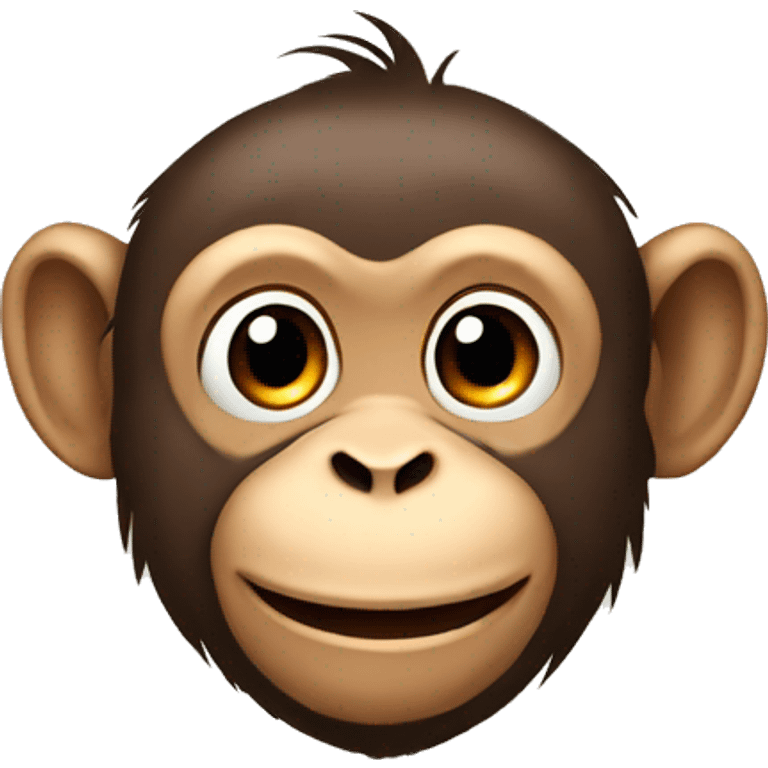 monkey with birthda emoji