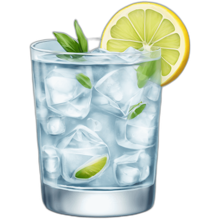 gin tonic cocktail emoji