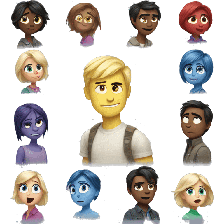 Inside out character envy emoji