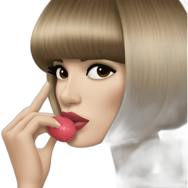 anna wintour kiss Kim kardashian emoji