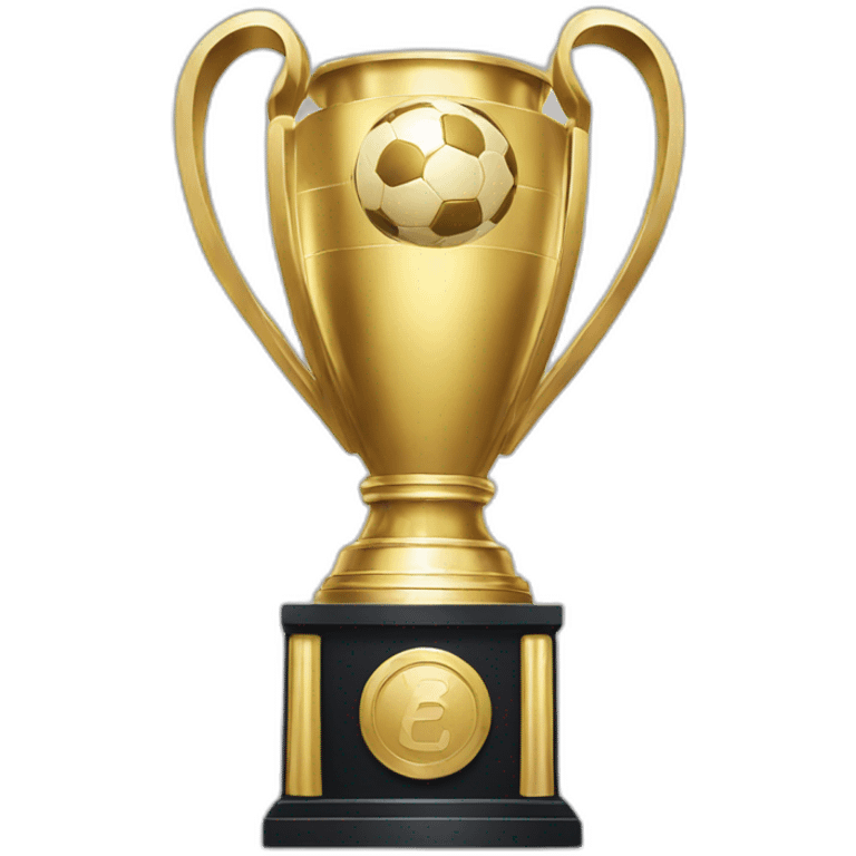 Champions league trophy emoji