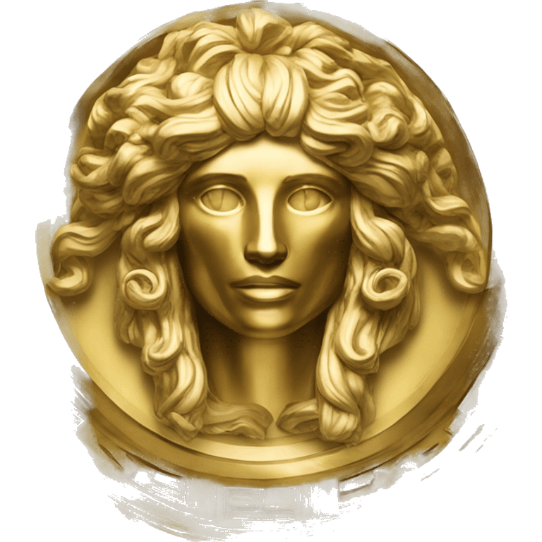 Versace golden logo emoji