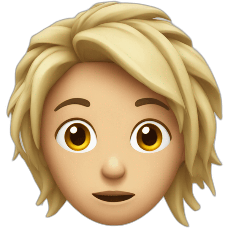 stressed and frazzled woman emoji