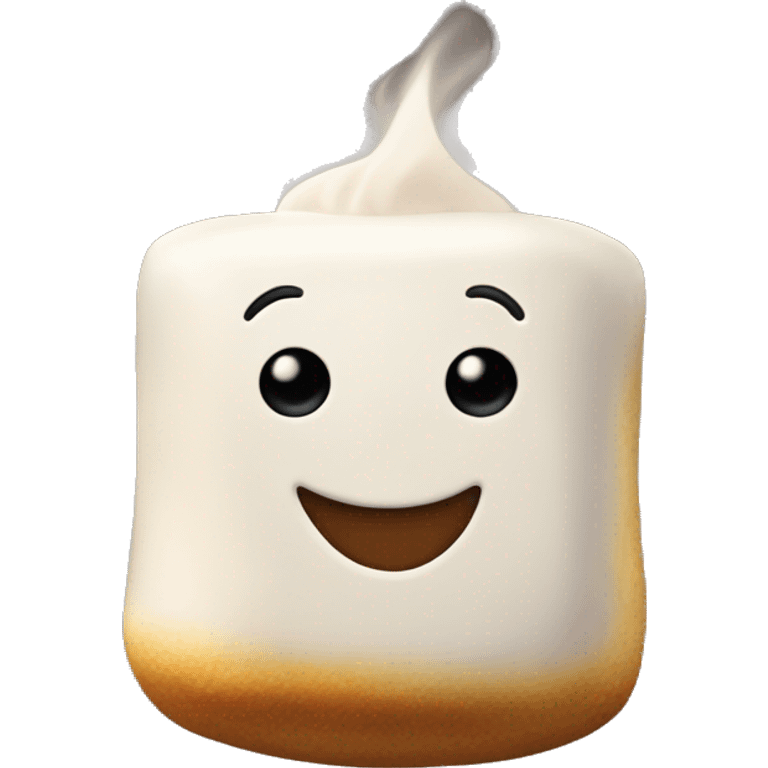 Roasted marshmallow  emoji